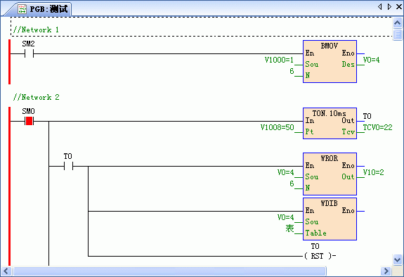 海爲(wéi / wèi)PLC LD編程語言