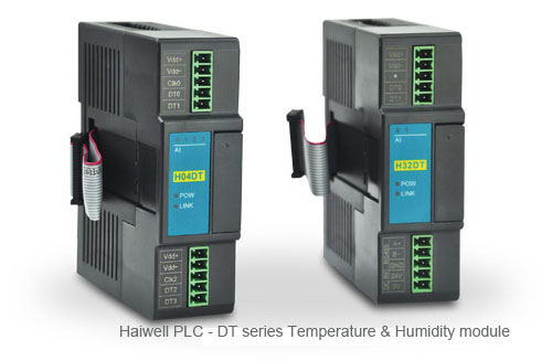 Haiwell PLC- The digital temperature and humidity module of DT series